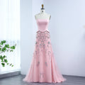 Sage Green Yellow Luxury Arabic Evening Dress
