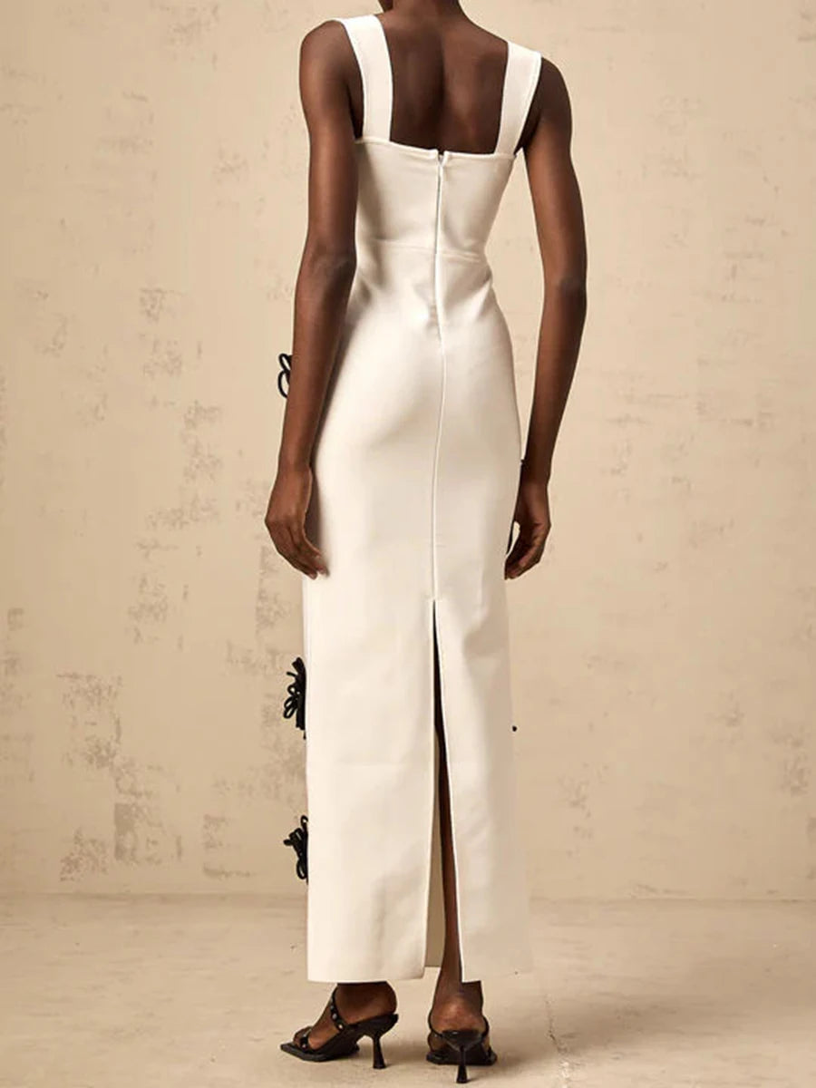 Slimming Colorblock Temperament Dress